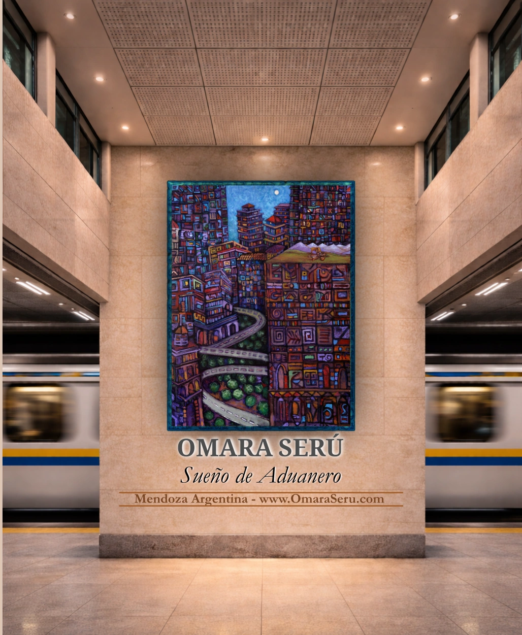 sueno — artwork by Omara Seru